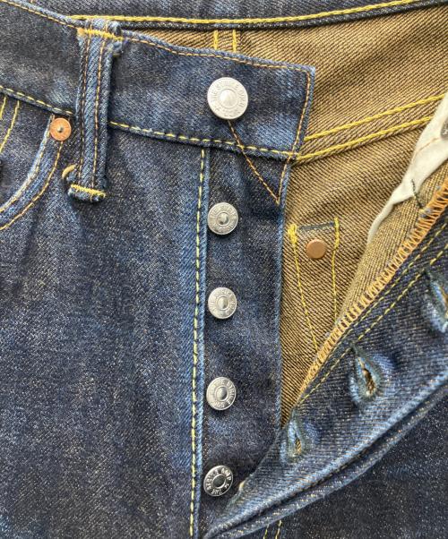 THE STRIKE GOLD（ストライクゴールド）THE STRIKE GOLD (ストライクゴールド) デニムパンツ インディゴ サイズ:71cm （W28）の古着・服飾アイテム