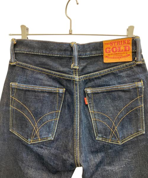 THE STRIKE GOLD（ストライクゴールド）THE STRIKE GOLD (ストライクゴールド) デニムパンツ インディゴ サイズ:71cm （W28）の古着・服飾アイテム