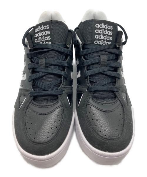 adidas（アディダス）adidas (アディダス)  Midcity Low ブラック×ホワイト サイズ:26の古着・服飾アイテム