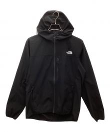 THE NORTH FACE（ザ ノース フェイス）の古着「マウンテンソフトシェルフーディ」｜ブラック