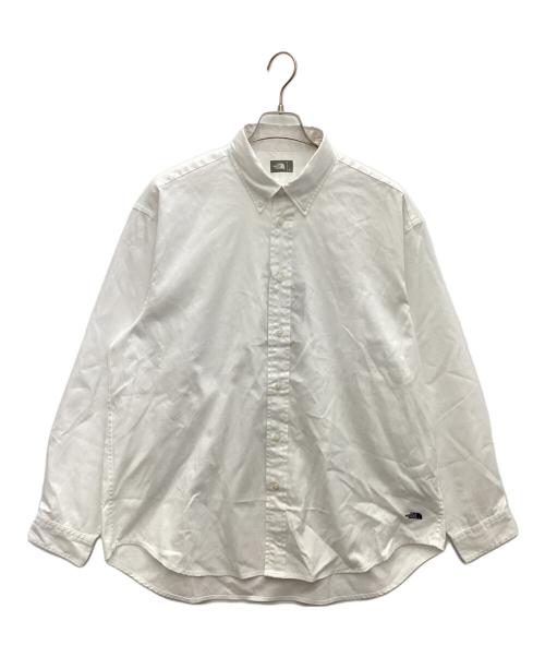 THE NORTH FACE（ザ ノース フェイス）THE NORTH FACE (ザ ノース フェイス) 長袖シャツ ホワイト サイズ:Lの古着・服飾アイテム