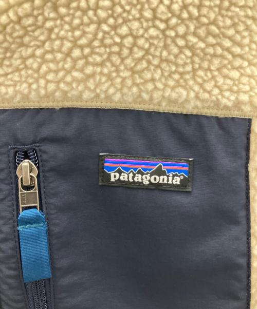 Patagonia（パタゴニア）Patagonia (パタゴニア) クラシックレトロXベスト アイボリー×ネイビー サイズ:Lの古着・服飾アイテム
