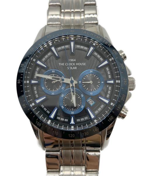 THE CLOCK HOUSE（ザクロックハウス）THE CLOCK HOUSE (ザクロックハウス) 腕時計 ネイビーの古着・服飾アイテム