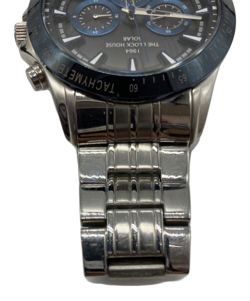 THE CLOCK HOUSE（ザクロックハウス）THE CLOCK HOUSE (ザクロックハウス) 腕時計 ネイビーの古着・服飾アイテム