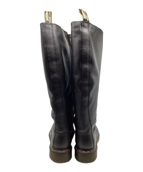Dr.Martens（ドクターマーチン）Dr.Martens (ドクターマーチン) 20ホール ロングブーツ ブラック サイズ:UK 6の古着・服飾アイテム