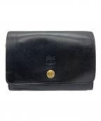 IL BISONTEイル ビゾンテ）の古着「2つ折り財布」｜ブラック