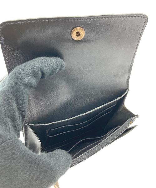 IL BISONTE（イル ビゾンテ）IL BISONTE (イル ビゾンテ) 2つ折り財布 ブラックの古着・服飾アイテム