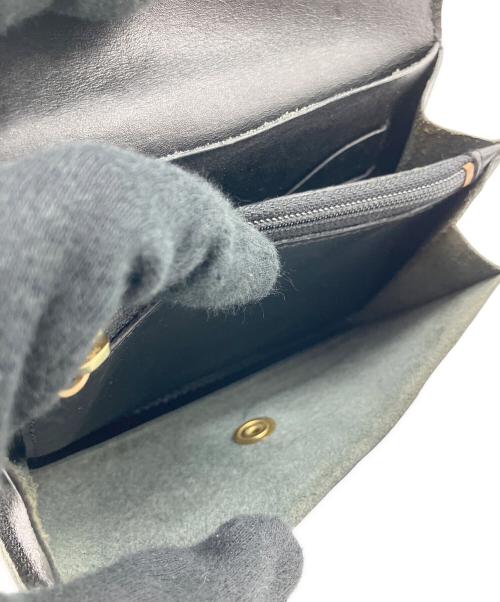 IL BISONTE（イル ビゾンテ）IL BISONTE (イル ビゾンテ) 2つ折り財布 ブラックの古着・服飾アイテム