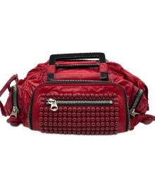 DIESEL（ディーゼル）の古着「ハンドバッグ」｜レッド×ブラック