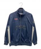 The Duffer of ST.George×UMBROザ ダファーオブセントジョージ×アンブロ）の古着「トラックジャケット」｜ネイビー×グレー