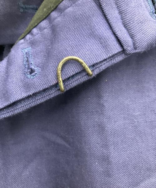 Maison Margiela（メゾンマルジェラ）Maison Margiela (メゾンマルジェラ) リネン混ショートパンツ ネイビー サイズ:SIZE46の古着・服飾アイテム