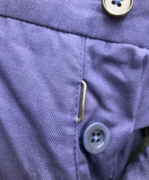 Maison Margiela（メゾンマルジェラ）Maison Margiela (メゾンマルジェラ) リネン混ショートパンツ ネイビー サイズ:SIZE46の古着・服飾アイテム