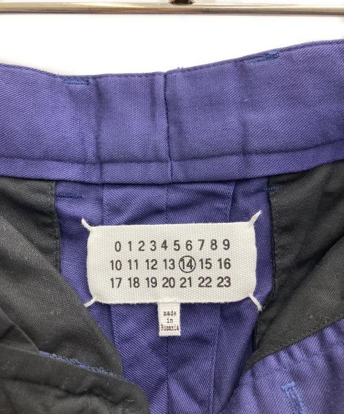 Maison Margiela（メゾンマルジェラ）Maison Margiela (メゾンマルジェラ) リネン混ショートパンツ ネイビー サイズ:SIZE46の古着・服飾アイテム