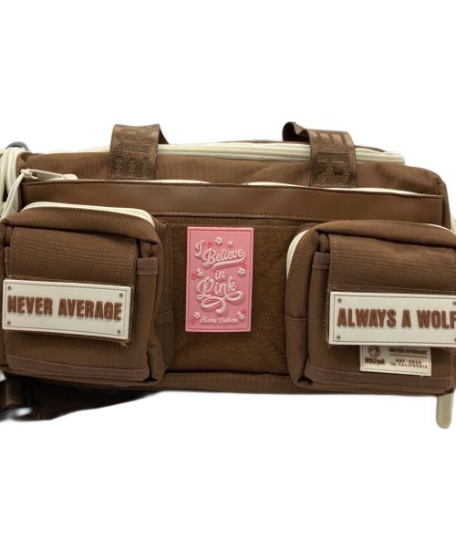 WOLFpak（ウルフパック）WOLFpak (ウルフパック) ダッフルバッグ ブラウンの古着・服飾アイテム