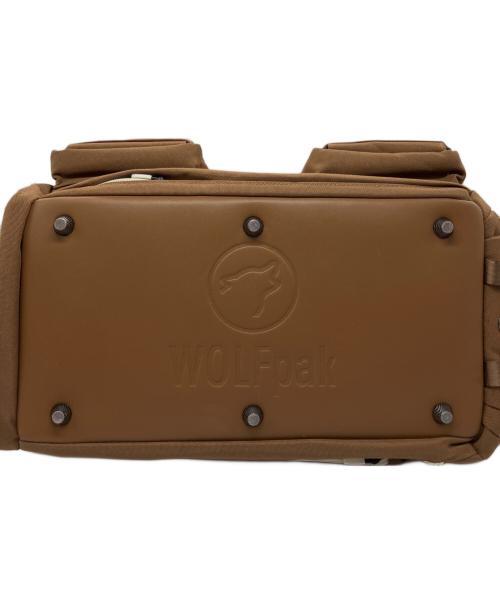 WOLFpak（ウルフパック）WOLFpak (ウルフパック) ダッフルバッグ ブラウンの古着・服飾アイテム