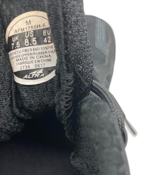 ALTRA（アルトラ）ALTRA (アルトラ) ハイカットスニーカー ブラック サイズ:UK7.5の古着・服飾アイテム