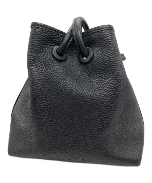 VASIC（ヴァジック）VASIC (ヴァジック) 巾着バッグ ブラックの古着・服飾アイテム