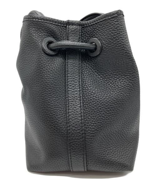 VASIC（ヴァジック）VASIC (ヴァジック) 巾着バッグ ブラックの古着・服飾アイテム