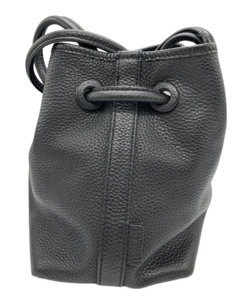 VASIC（ヴァジック）VASIC (ヴァジック) 巾着バッグ ブラックの古着・服飾アイテム