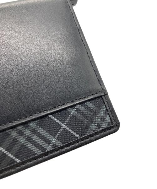BURBERRY BLACK LABEL（バーバリーブラックレーベル）BURBERRY BLACK LABEL (バーバリーブラックレーベル) 長財布 ブラックの古着・服飾アイテム