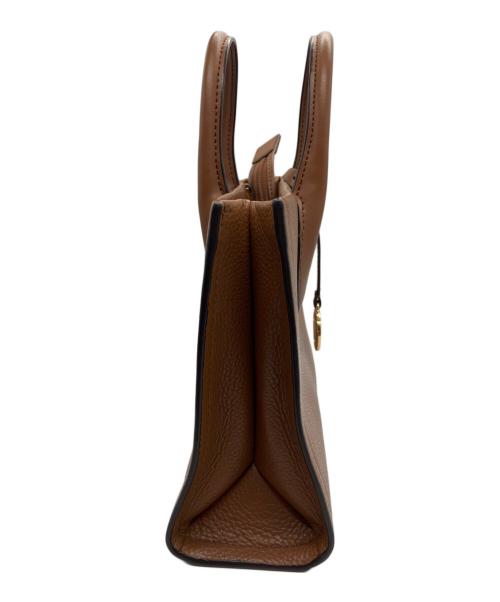 MICHAEL KORS（マイケル・コース）MICHAEL KORS (マイケルコース) MIRELLA 2WAYバッグ ブラウンの古着・服飾アイテム