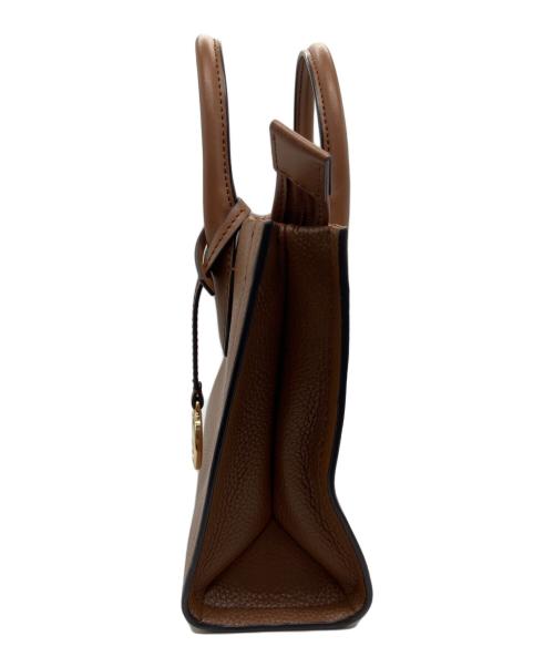 MICHAEL KORS（マイケル・コース）MICHAEL KORS (マイケルコース) MIRELLA 2WAYバッグ ブラウンの古着・服飾アイテム
