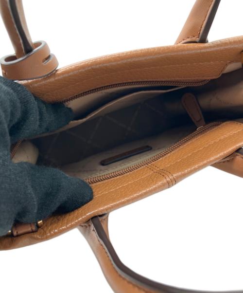 MICHAEL KORS（マイケル・コース）MICHAEL KORS (マイケルコース) MIRELLA 2WAYバッグ ブラウンの古着・服飾アイテム