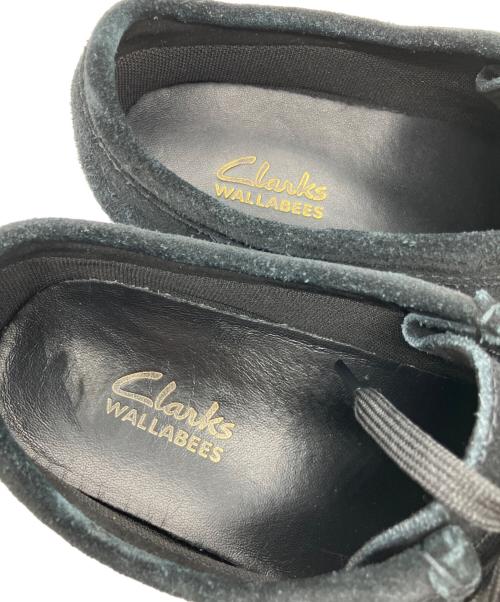 CLARKS（クラークス）CLARKS (クラークス) ワラビーシューズ ブラック サイズ:26.5の古着・服飾アイテム