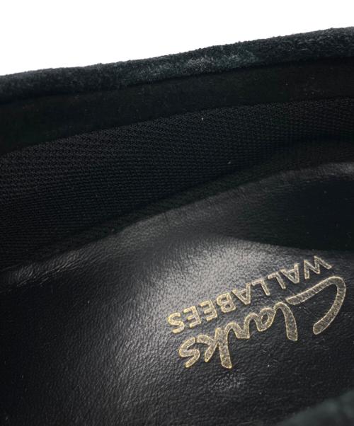 CLARKS（クラークス）CLARKS (クラークス) ワラビーシューズ ブラック サイズ:26.5の古着・服飾アイテム