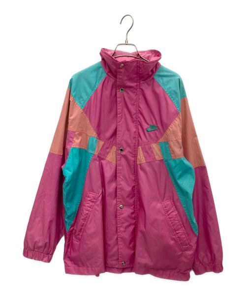 NIKE（ナイキ）NIKE (ナイキ) ウインドブレーカー ショッキングピンク サイズ:Lの古着・服飾アイテム