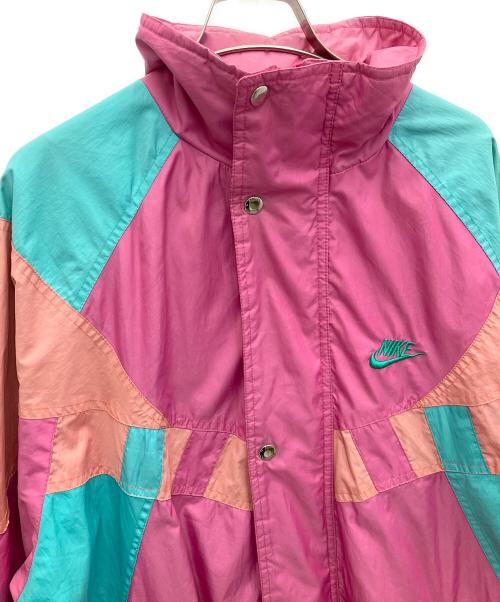 NIKE（ナイキ）NIKE (ナイキ) ウインドブレーカー ショッキングピンク サイズ:Lの古着・服飾アイテム