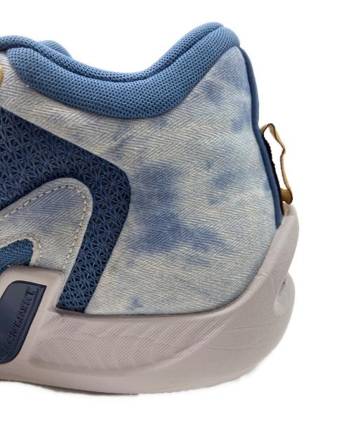 NIKE（ナイキ）NIKE (ナイキ) JORDAN (ジョーダン) JORDAN TATUM 1 PF STONE ホワイト×スカイブルー サイズ:27.5の古着・服飾アイテム