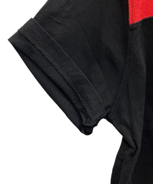 stussy（ステューシー）stussy (ステューシー) 半袖Tシャツ レッド×ブラック サイズ:Mの古着・服飾アイテム