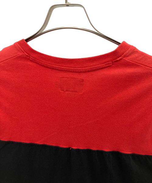 stussy（ステューシー）stussy (ステューシー) 半袖Tシャツ レッド×ブラック サイズ:Mの古着・服飾アイテム