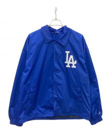 GENUINE MERCHANDISE（ジェニュイン マーチャンダイズ）の古着「コーチジャケット」｜ブルー