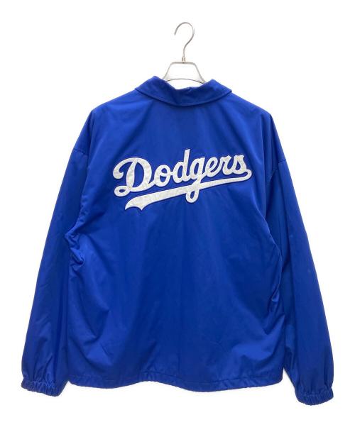 GENUINE MERCHANDISE（ジェニュイン マーチャンダイズ）GENUINE MERCHANDISE (ジェニュイン マーチャンダイズ) コーチジャケット ブルー サイズ:Ｌの古着・服飾アイテム