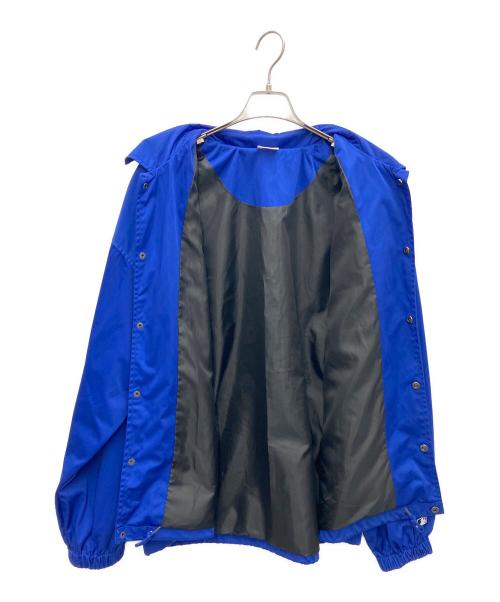 GENUINE MERCHANDISE（ジェニュイン マーチャンダイズ）GENUINE MERCHANDISE (ジェニュイン マーチャンダイズ) コーチジャケット ブルー サイズ:Ｌの古着・服飾アイテム