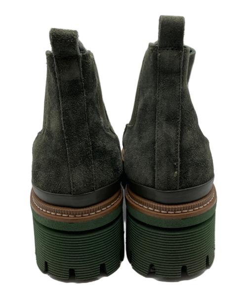 PONS QUINTANA（ポンスキンタナ）PONS QUINTANA (ポンスキンタナ) サイドゴアブーツ オリーブ サイズ:SIZE38の古着・服飾アイテム