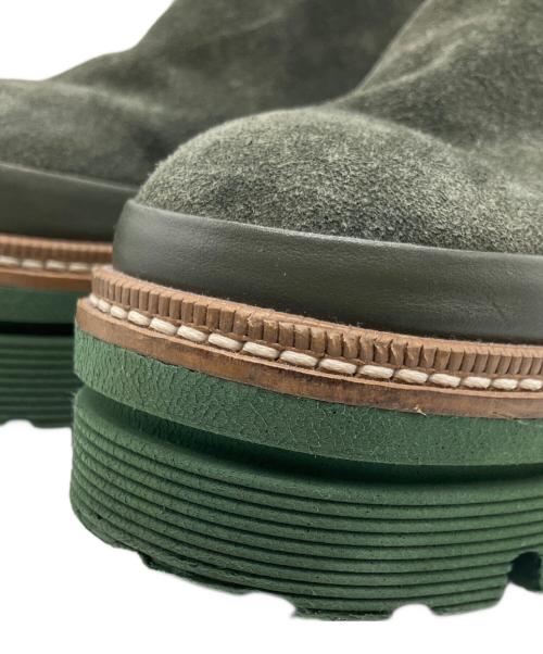 PONS QUINTANA（ポンスキンタナ）PONS QUINTANA (ポンスキンタナ) サイドゴアブーツ オリーブ サイズ:SIZE38の古着・服飾アイテム