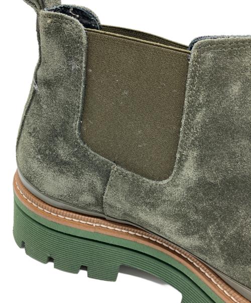 PONS QUINTANA（ポンスキンタナ）PONS QUINTANA (ポンスキンタナ) サイドゴアブーツ オリーブ サイズ:SIZE38の古着・服飾アイテム