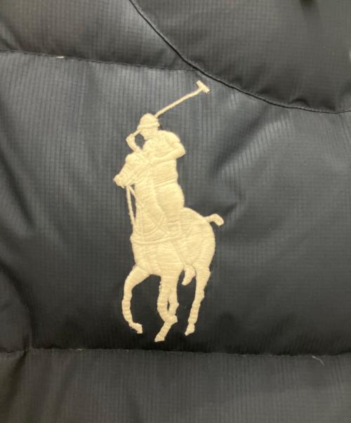 POLO RALPH LAUREN（ポロ・ラルフローレン）POLO RALPH LAUREN (ポロ・ラルフローレン) ダウンベスト ネイビー サイズ:Lの古着・服飾アイテム
