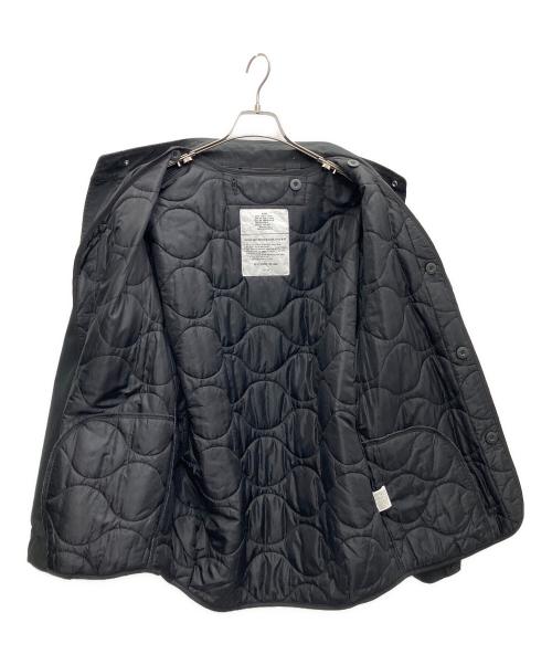 WYM LIDNM（ウィム バイ リドム）WYM LIDNM (ウィム バイ リドム) ミリタリーブルゾン ブラック サイズ:Mの古着・服飾アイテム