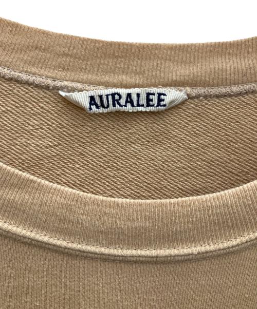 AURALEE（オーラリー）AURALEE (オーラリー) ハイゲージプルオーバースウェット ベージュ サイズ:5の古着・服飾アイテム