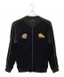 AVIREX（アヴィレックス）の古着「VELOUR RETRO JACKET MIG MAULERS」｜ブラック
