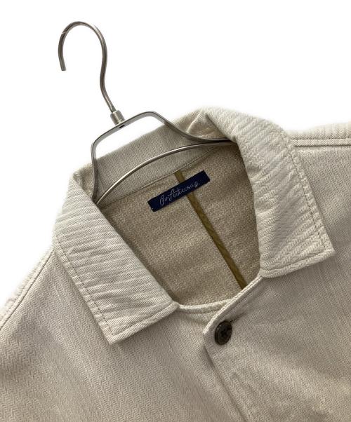 GOFUKUSAY（ゴフクセイ）GOFUKUSAY (ゴフクセイ) コットンワークジャケット ベージュ サイズ:不明の古着・服飾アイテム