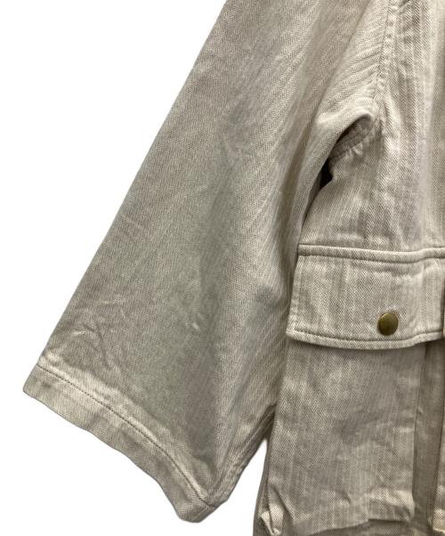 GOFUKUSAY（ゴフクセイ）GOFUKUSAY (ゴフクセイ) コットンワークジャケット ベージュ サイズ:不明の古着・服飾アイテム
