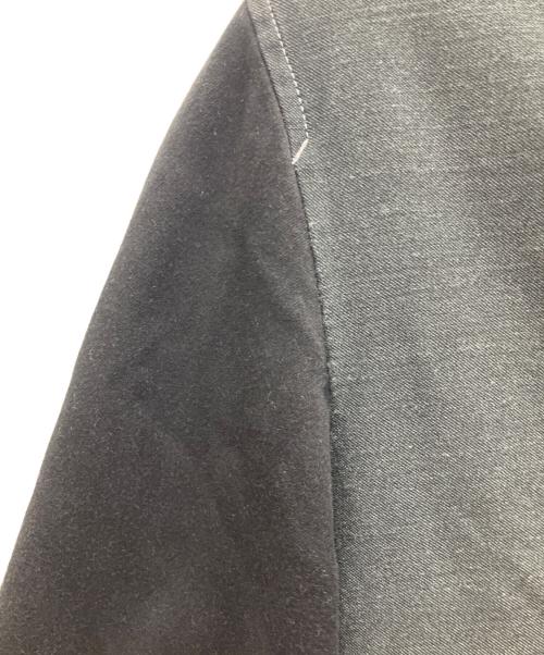COMME des GARCONS HOMME（コムデギャルソン オム）COMME des GARCONS HOMME (コムデギャルソン オム) 切替ジャケット ブラック×グレー サイズ:Lの古着・服飾アイテム
