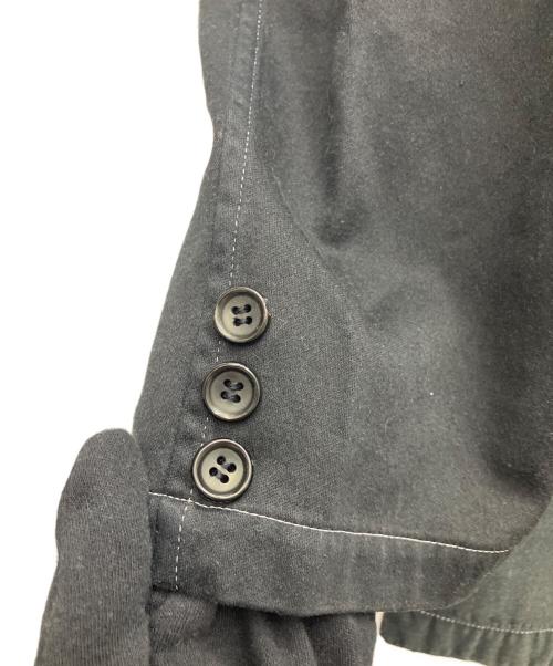 COMME des GARCONS HOMME（コムデギャルソン オム）COMME des GARCONS HOMME (コムデギャルソン オム) 切替ジャケット ブラック×グレー サイズ:Lの古着・服飾アイテム