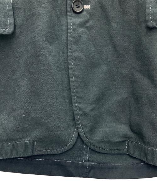 COMME des GARCONS HOMME（コムデギャルソン オム）COMME des GARCONS HOMME (コムデギャルソン オム) 切替ジャケット ブラック×グレー サイズ:Lの古着・服飾アイテム