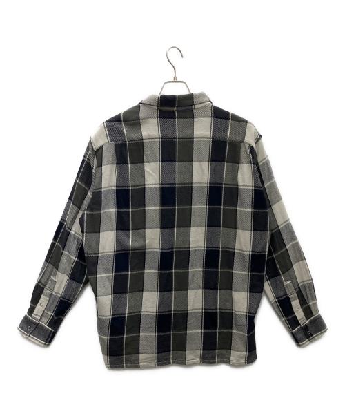 SEQUEL（シークエル）SEQUEL (シークエル) ブロックチェックジャケット グレー×ネイビー サイズ:XLの古着・服飾アイテム